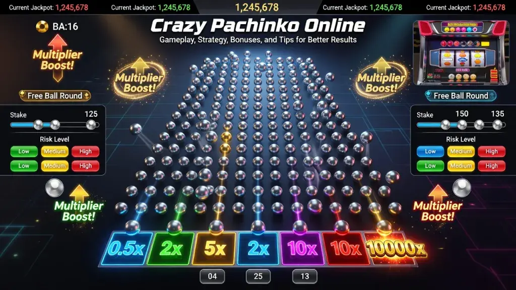 Crazy Pachinko Online: Gameplay, Strategy, Bonuses, and Tips for Better Results